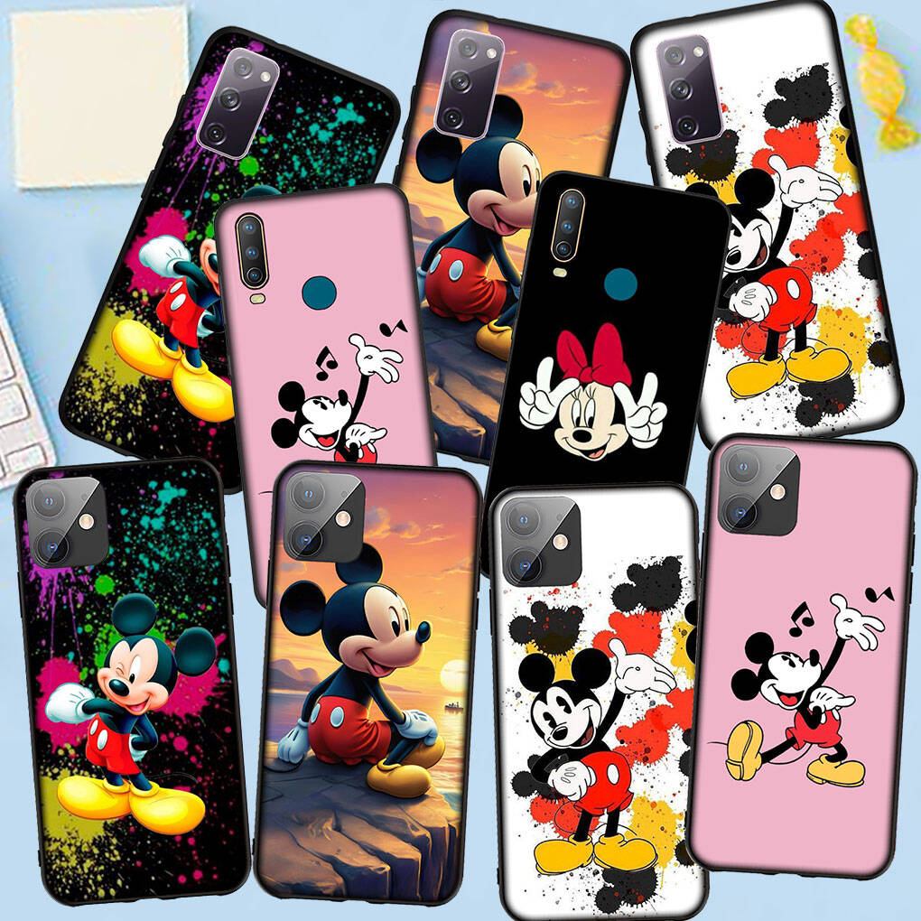 Phone Case for iPhone 17 16 15 Xiaomi Poco F8 F7 F6 X7 X6 M8 C85 C75 C71 Redmi Note 14 13 12 11 Pro Max A3 A4 14C 13C 15C 12C Anime Mickey Mouse Cover