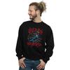 Marvel Mens Black Widow Web Sweatshirt