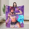 Фланелевые одеяла Overwatch Кико Зимние Теплые Мягкие Пледы для Девочек Мальчиков Дивана Кресла Новинка Постельное покрывало Чехол для Диван-кровати