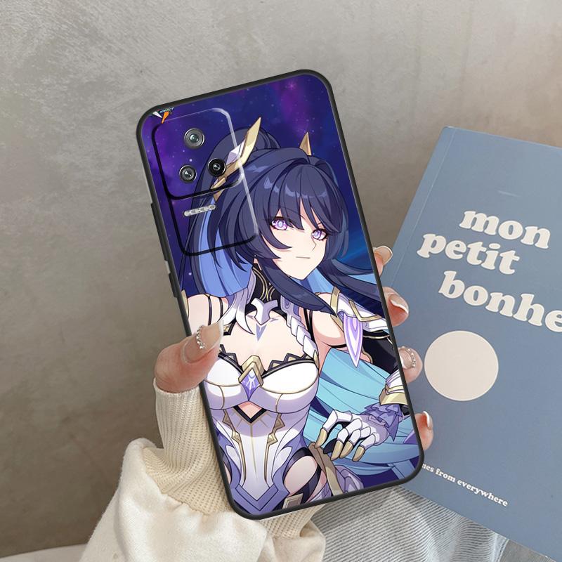 Чехол Honkai Impact 3rd для Xiaomi 12T 11T Pro 11 12 13 Lite Чехол для POCO F5 X3 X5 Pro F4 X4 GT F3 M5 M5s C40