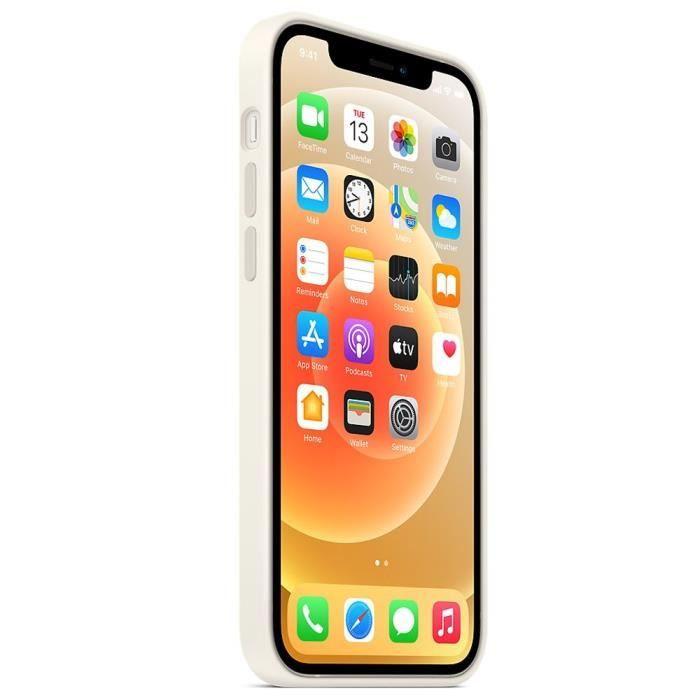 Silicone Case - for iPhone - 13 Mini - White - Scratch-resistant - Shockproof - Flexible