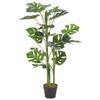 VidaXL Artificial Plant with Pot Monstera Green 100 Cm