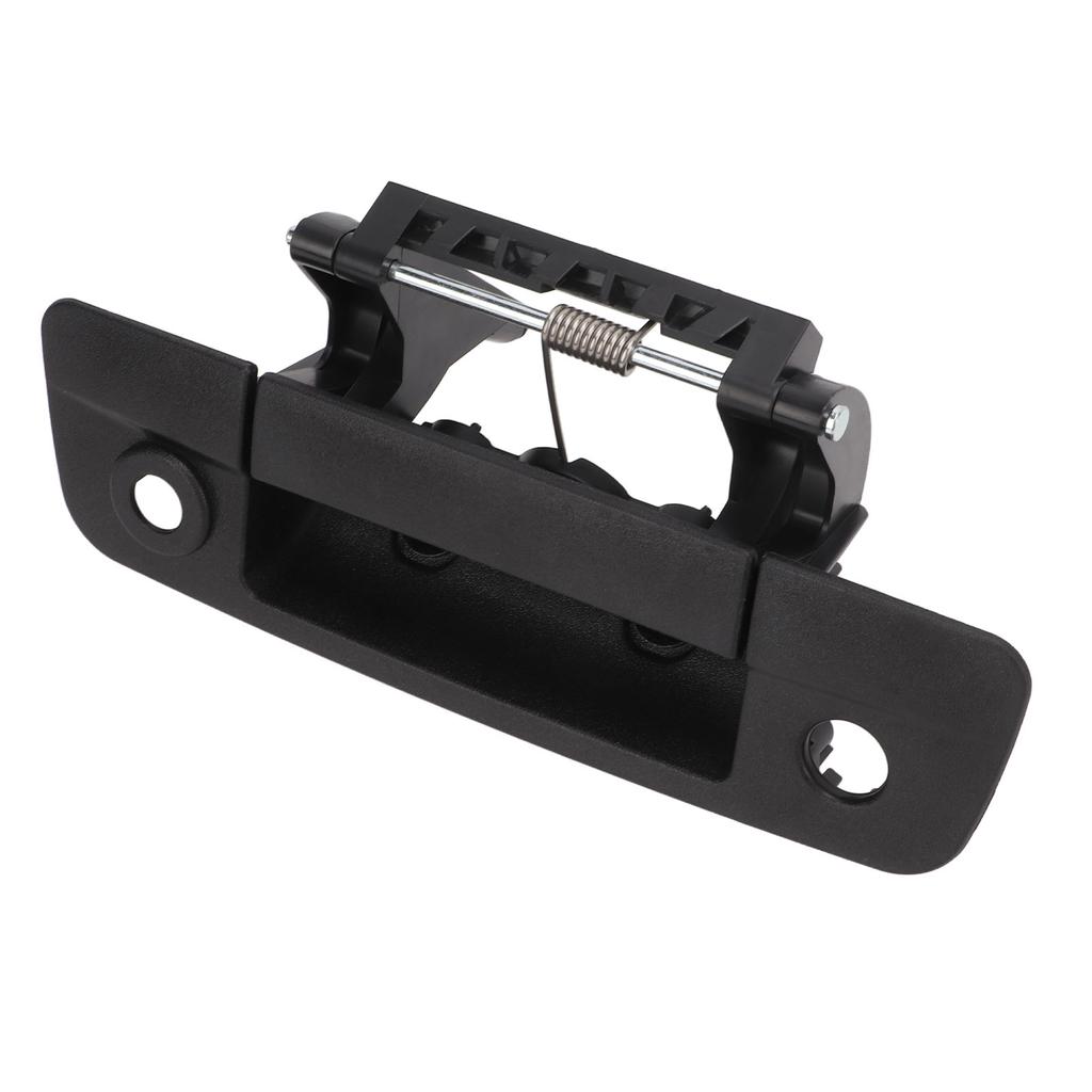 Black Tailgate Handle with Camera Hole ABS Steel 68197873AA Replacement for Ram 1500 2500