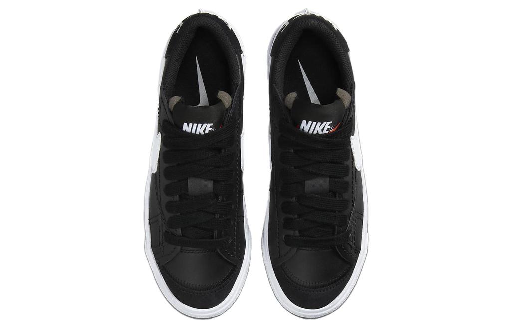 Nike Кроссовки Blazer Low 77 Jumbo Черно-белые Женские DQ1470-002
