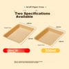 SHUANG YU Biodegradable Disposable Plates, 750ml*20 Pieces, Kraft Paper Plates for Barbecue, Dining, Snacks And Fruits
