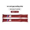 For BMW Car Seat Gap Filler Soft Leather Leak Pads Plug Leak Proof Strip Auto Accessories Performance X1 X3 X5 E39 E46 E90 F20