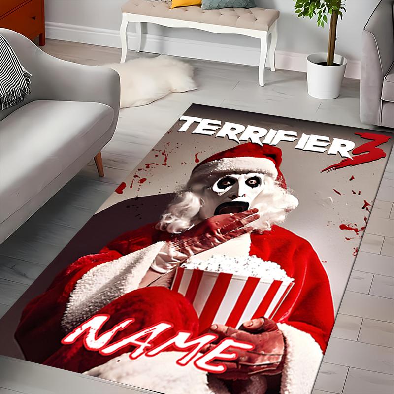 Custom personalization Terrifier Art the Clown Area Rug - Perfect For Kitchen, Bathroom,Laundry Room Decor Large Size Available,Gift All Seasons