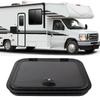 RV Baggage Door H500 W400mm UV Protection Waterproof Rounded Corner Access Storage Door for Camper M
