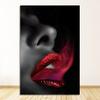 Painting Women Portrait Scandinavia Posters and Prints Wall Art Pictures For Living Room Sofa Black White Lip Cuadros Canvas