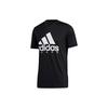 Bos Hoops Tee Round Neck Short Sleeve Men Tops Black GN7265