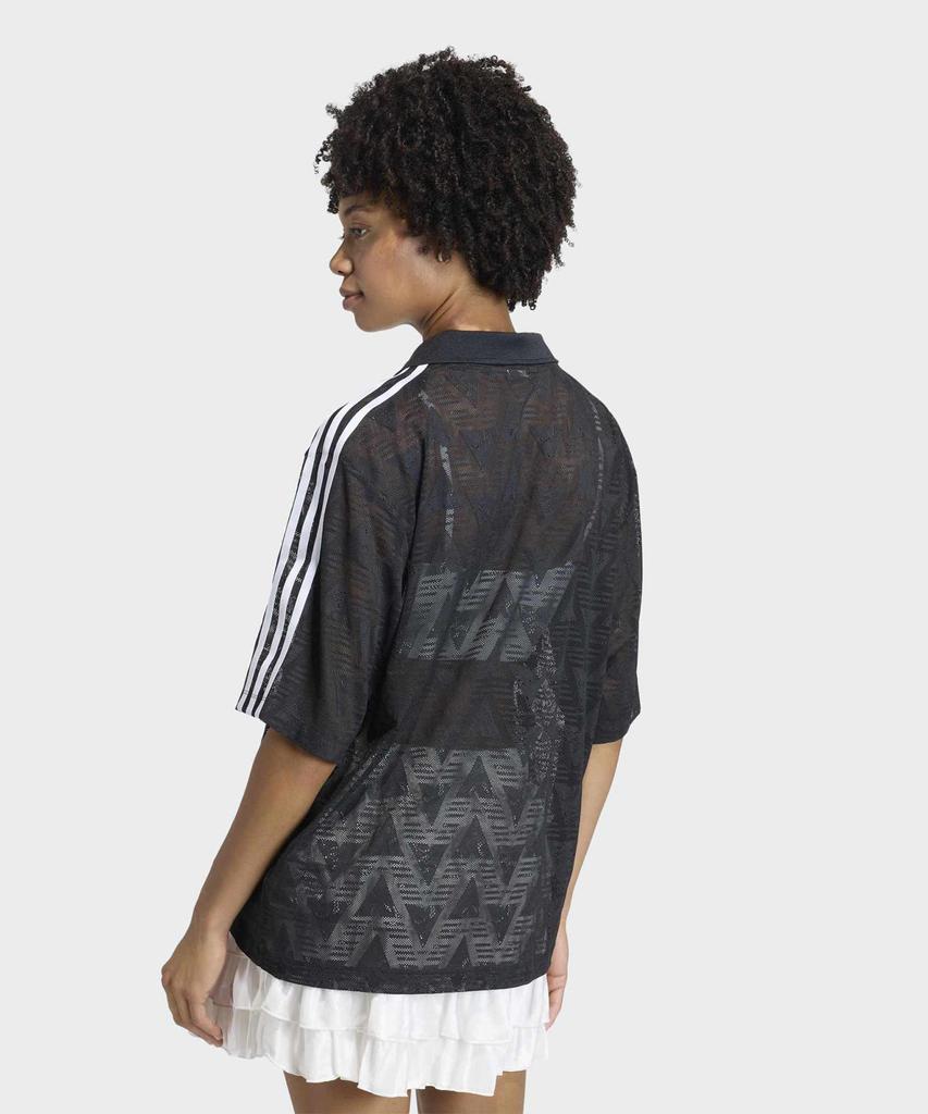 adidas Кружевная футбольная майка - Черная / Kd0344