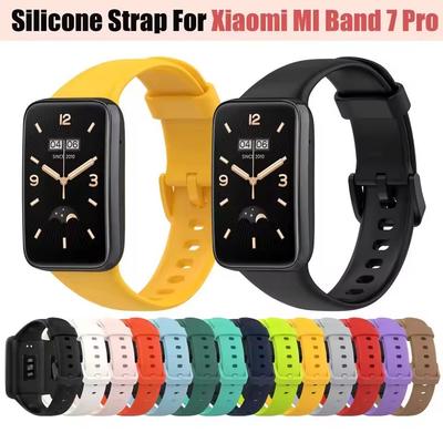 Ремешок для Xiaomi Band 7 Pro Силиконовый Сменный Браслет для Смарт-часов для MiBand 7Pro Аксессуары