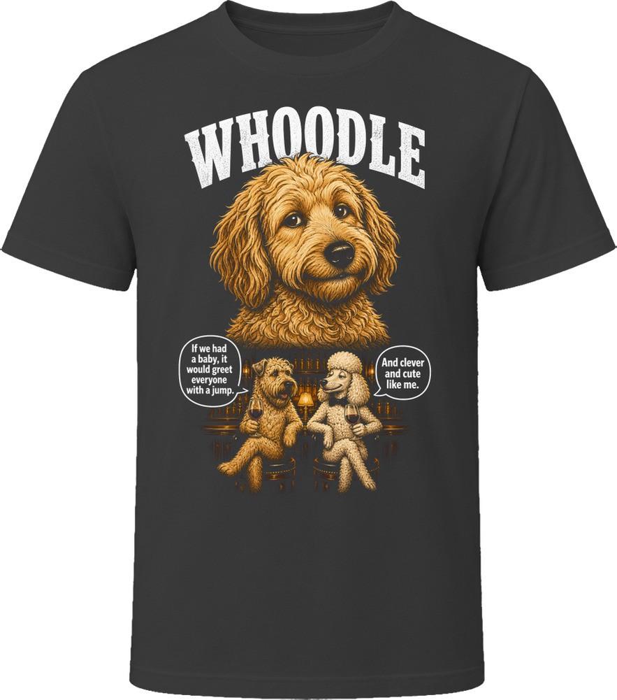 Whoodle Origin Story Funny Dog Lover Tee T-Shirt
