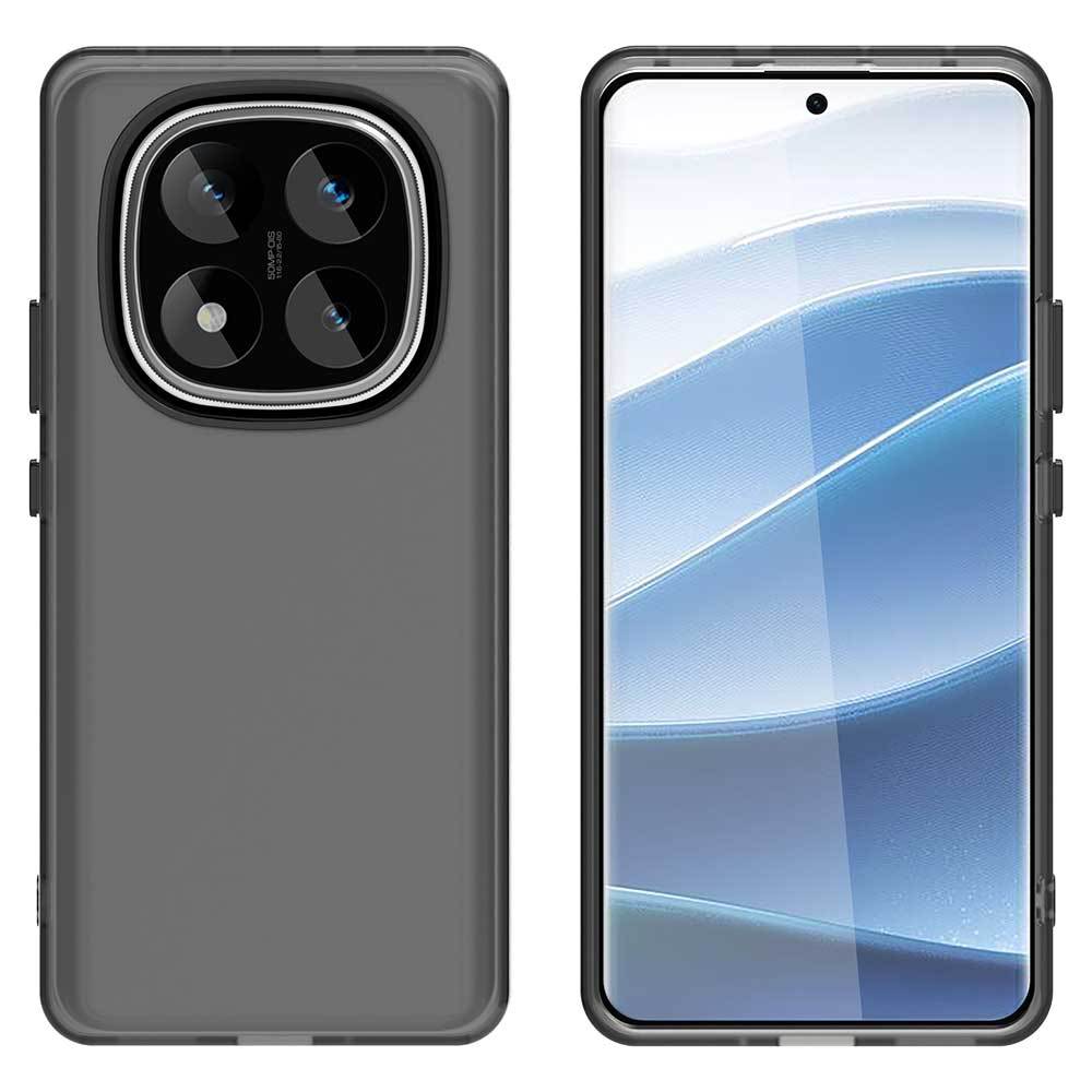 Применимо к чехлу для мобильного телефона Xiaomi Redmi note15Pro цвета конфет, матовый полнозащитный чехол от падения для Redmi note14Pro