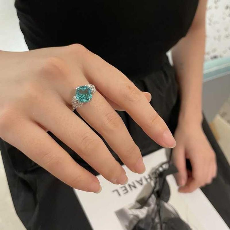 Sace Gems Классическое кольцо из медного сплава с цирконом, женские ювелирные изделия, свадебный подарок для вечеринки