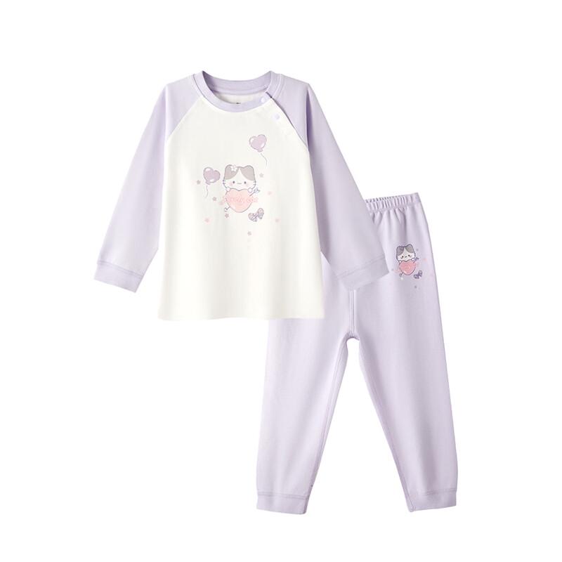 Goodbaby GB 7A Antibacterial Pure Cotton Thermal Underwear Set for Girls