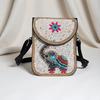 Сумка Boho Vintage Bag - многосекционная, с мягкой текстурой премиум-класса, модная, универсальная, с кисточками ручной работы, с бусинами из риса