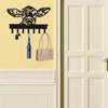 Cow Shaped Door Hook Hanger Decorative - 7-Hook Coat Rack for Clothes, Hat, Towel, and Keys, Home and Wall Decor