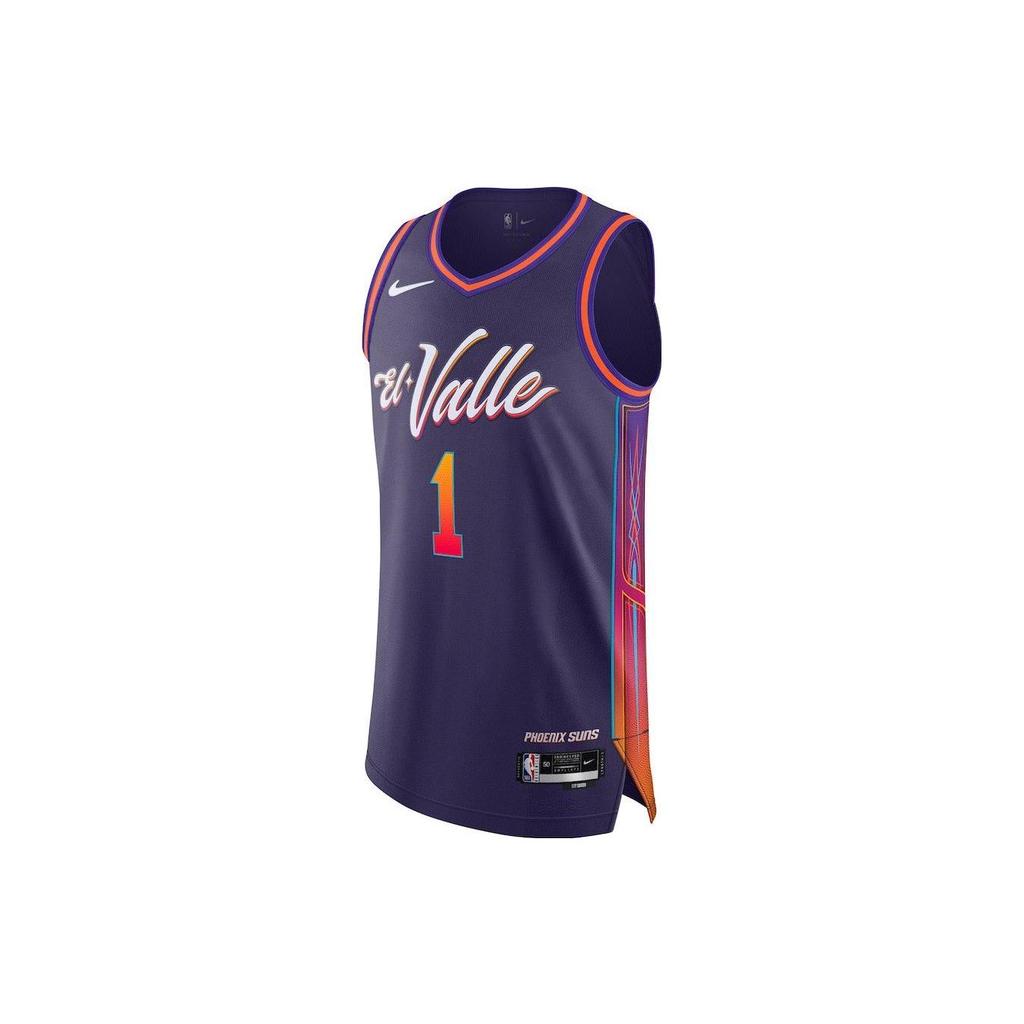 Nike Баскетбольная майка НБА Phoenix Suns City Edition облегающего кроя унисекс фиолетового цвета DX8773-535