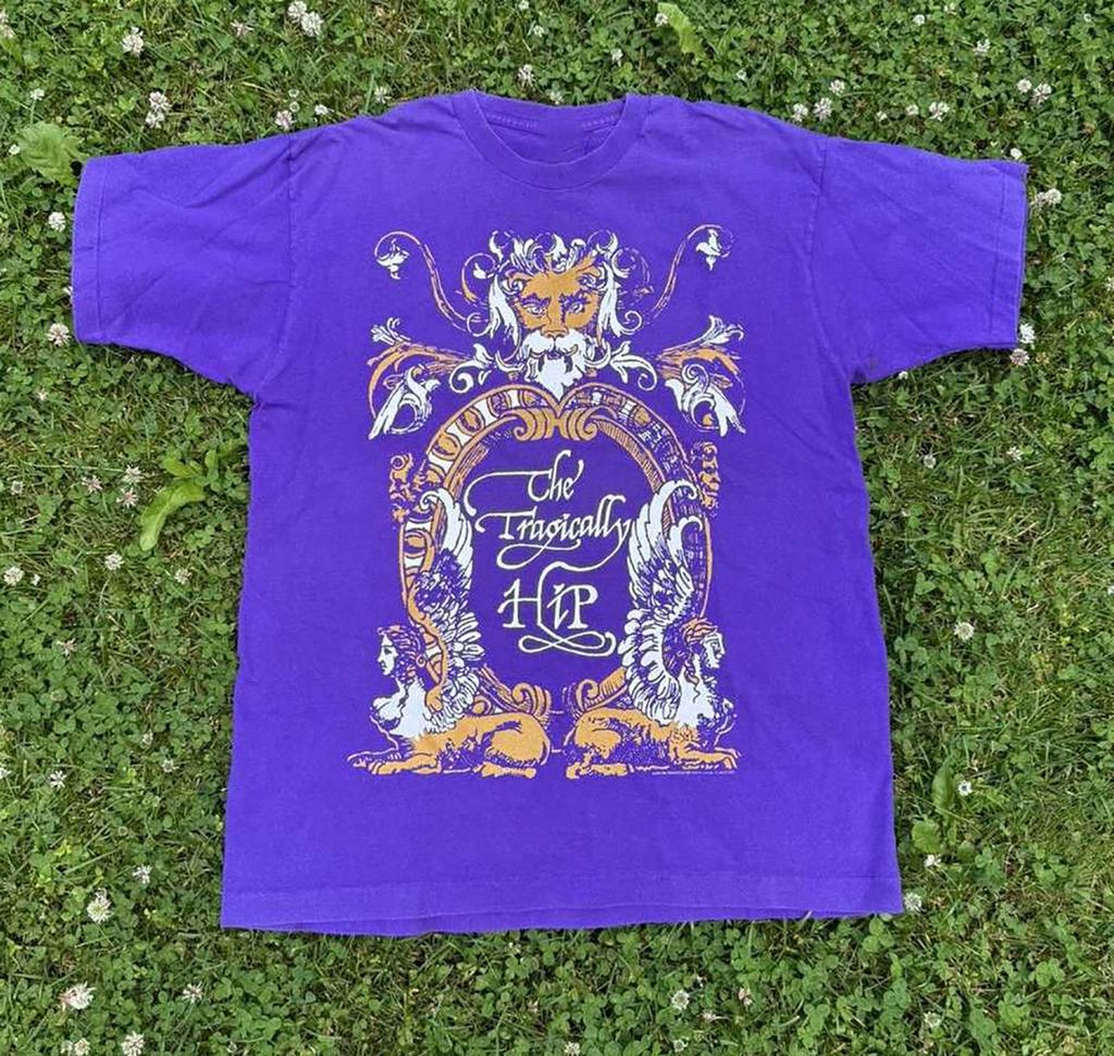 Rare THE TRAGICALLY HIP TOUR Gift For Fan All Size T-shirt