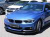 Накладка на передний бампер ЛИП для М-Performance (черная) для BMW 4 серия F-32 2012-2020 гг