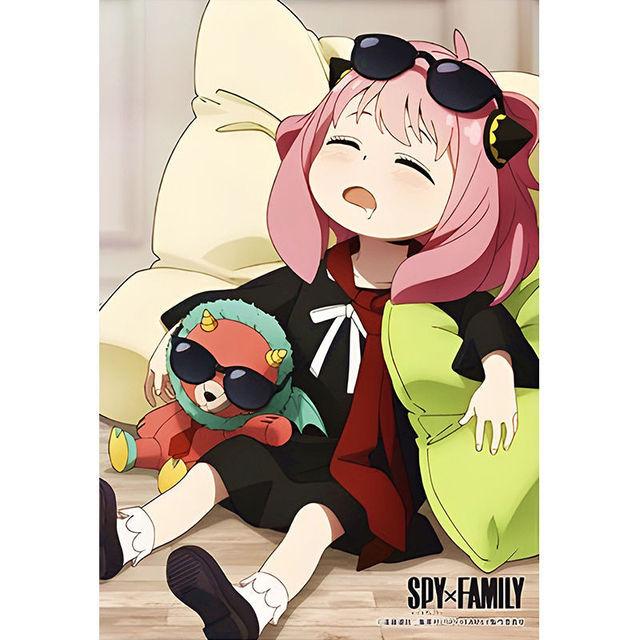 Anya Spy X семейные постеры и принты, декор для комнаты, аниме, детская спальня, домашний декор, холст, живопись, настенные художественные фотографии, Cuadros