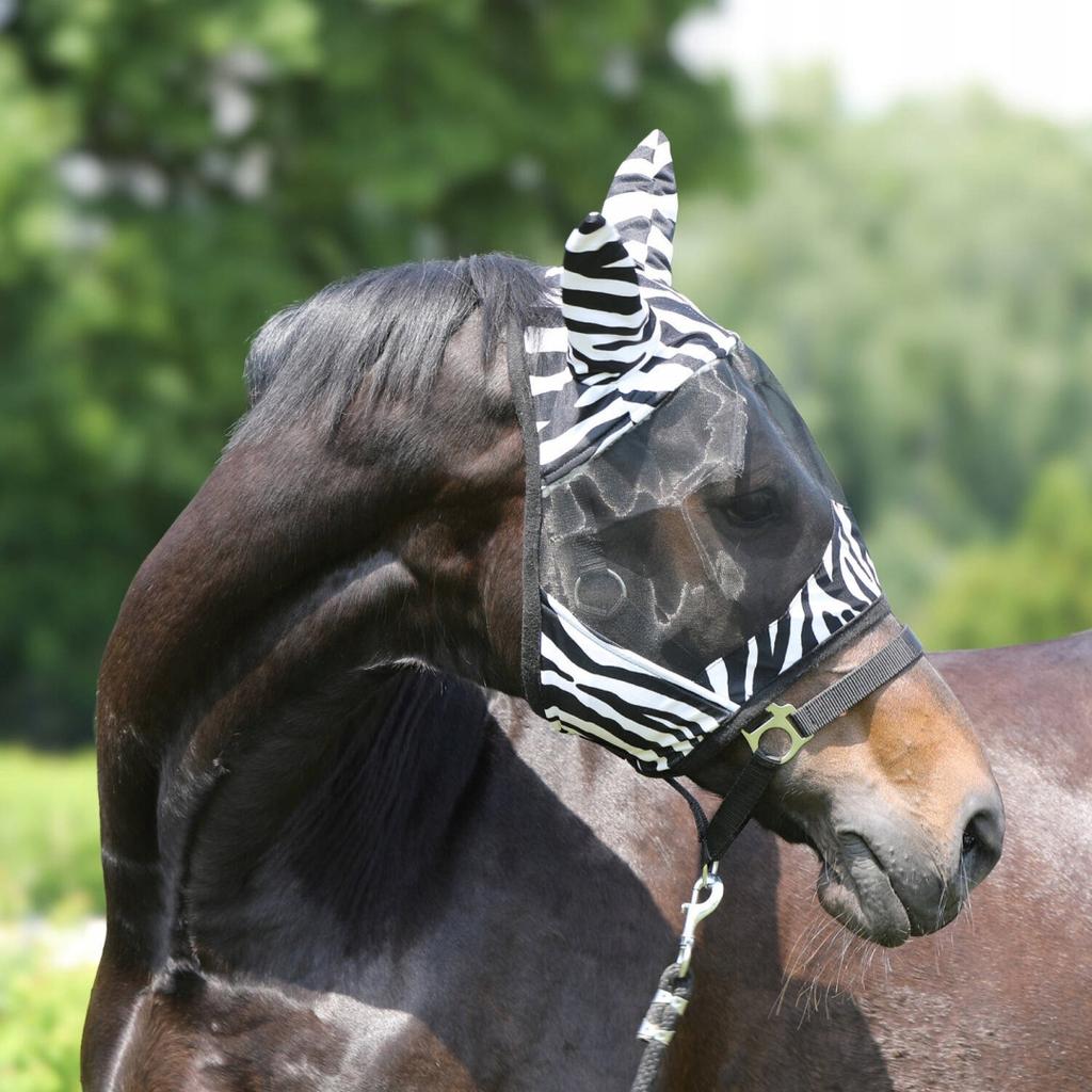 York Zebra Cob Fly Mask - Comfortable and EFFECTIVE