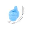20Pcs Hand-Shaped Rubber Holder Silicone Thumb Wall Hook Cable Management Wire Organizer Multi-Function Wall Hangers Hooks