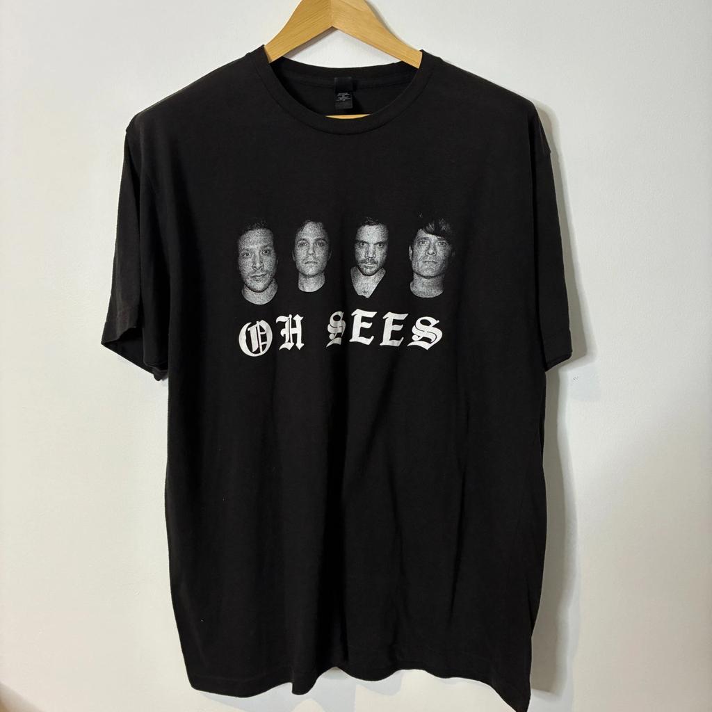 Oh Sees (Осиз) Футболка XL Extra Large Черная с Графикой Рок-группы