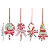Decor Fake Candy Canes Candy Cane Hanging Decorations Lollipop Ornament Christmas Candy Ornaments