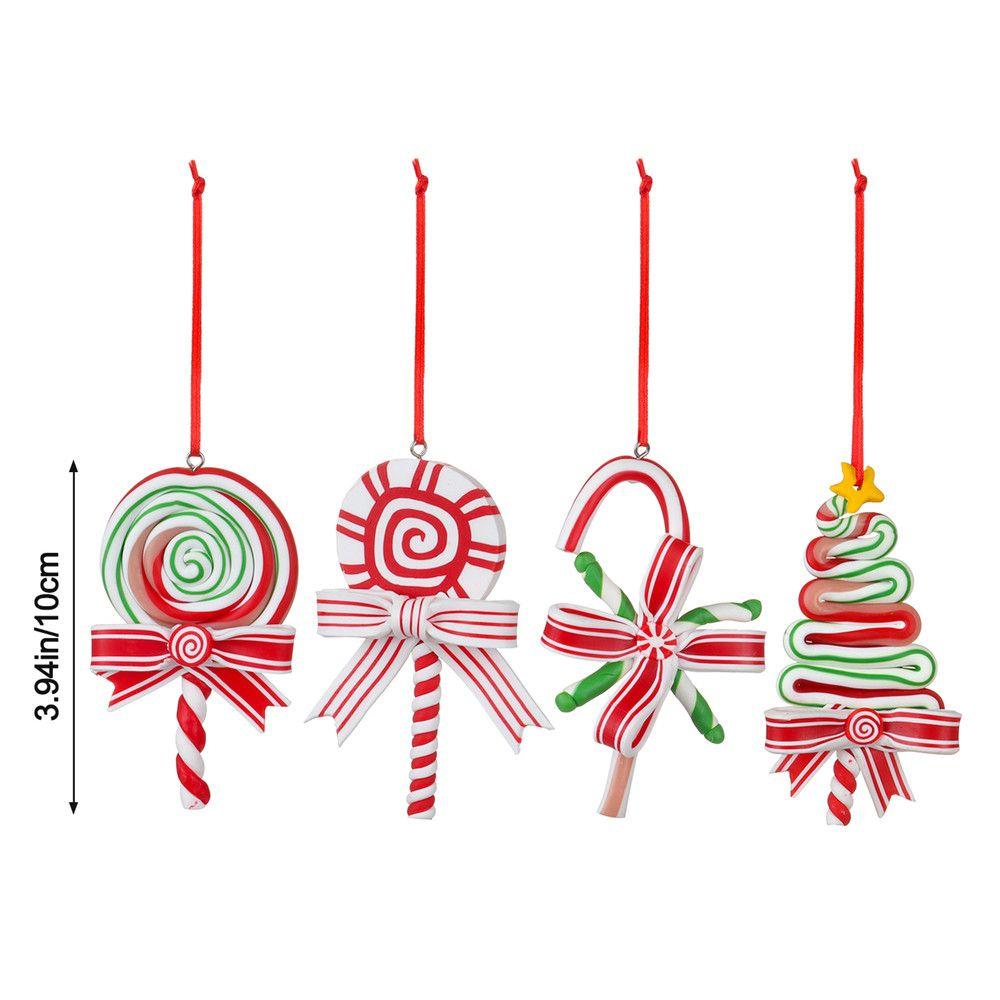 Decor Fake Candy Canes Candy Cane Hanging Decorations Lollipop Ornament Christmas Candy Ornaments