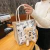 2025 New Winter Cute Bear Female Bag Cartoon Student Fashion Handbag