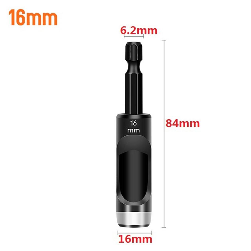 1/5 шт. Кожевенное ремесло Полые пробойники Отверстия Шестигранный хвостовик Адаптер Полый пробойник Для дрели Картон Кожаный ремень Пробивка кожи