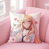 My DDressUp Darling Marin Kitagawa Cushion Cover Pillow Case Soft Skin Friendly Fabric  Concealed Zipper
