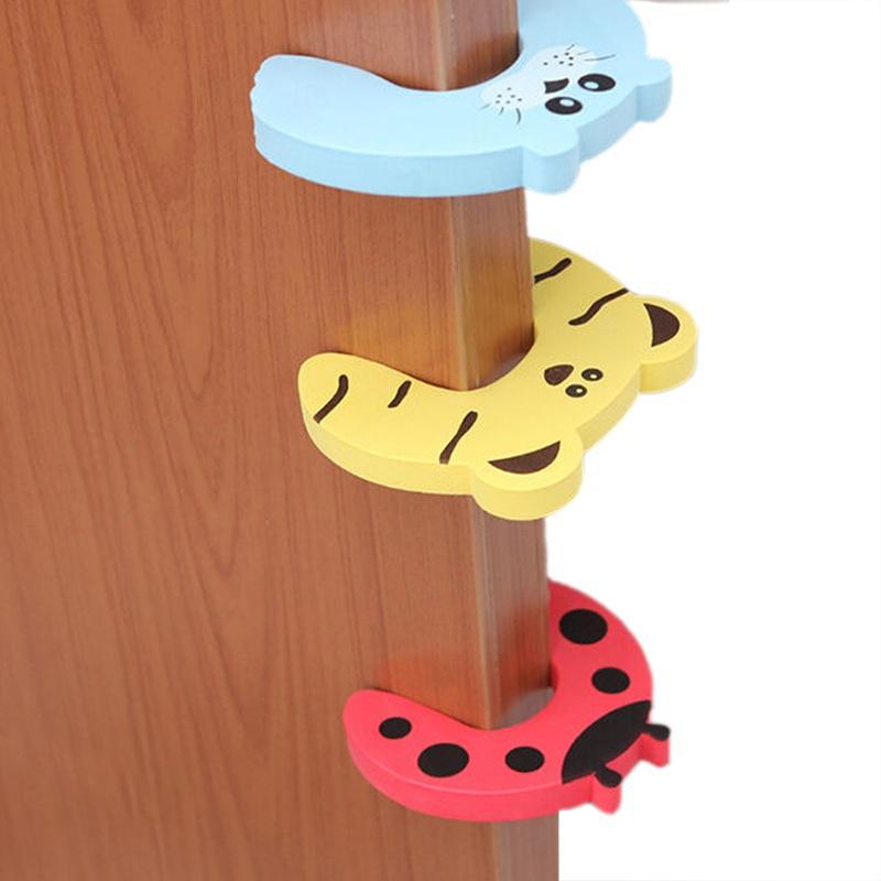 Baby Safety Foam Door Stoppers Animal Designs For Baby