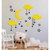 Wooden Sky Composition Wall Decor for Baby Room