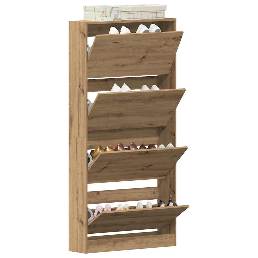 Шкаф для обуви Artisan Oak 80 x 21 x 163,5 см ДСП