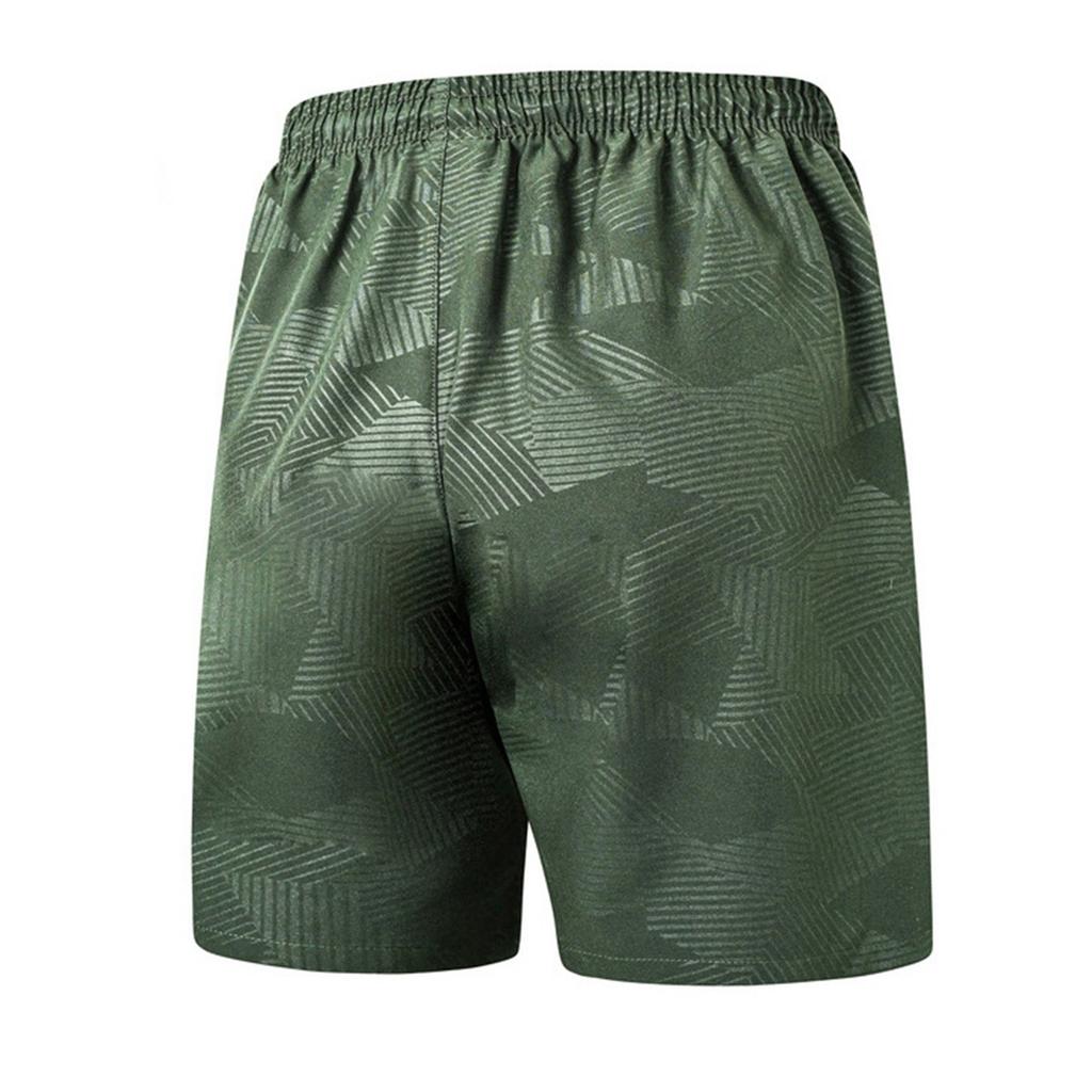 Мужские летние шорты для фитнеса на открытом воздухе, летние повседневные быстросохнущие брюки с четырьмя точками, эластичные пляжные брюки