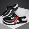 Beach Outdoor Sandals For Men Black White Breathable Home Slippers Outdoor Aqua Fashion Garden Shoes Clogs Couple Water Shoes