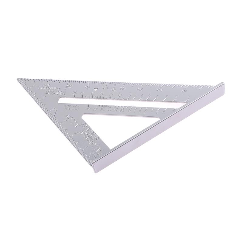 Triangle Rule 90 Degree Thickening Angle Rule Stainless Steel Carpenter Measurement Square Ruler Woodworking Triangle Ruler