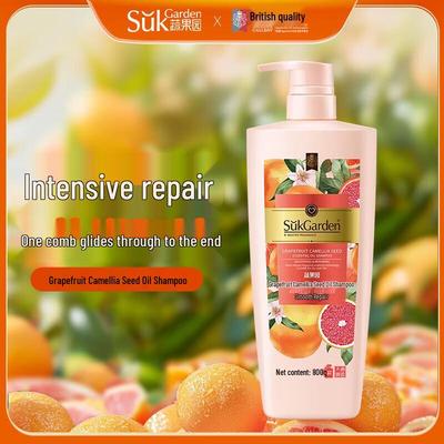 SUKGARDEN Шампунь для контроля жирности с маслом семян грейпфрута и камелии