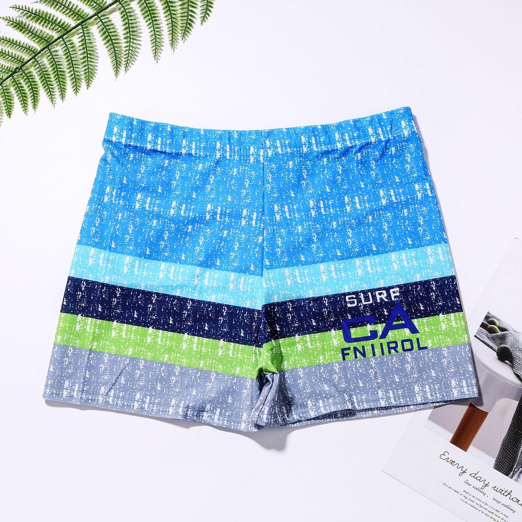 Men's Quick-Dry Loose Swim Trunks - Anti-Embarrassment Boxer Swimsuit for Beach