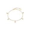 Bracelet - Kisain - Zircone Brillante - Or Jaune 18K - Alliage Métallique - Femme