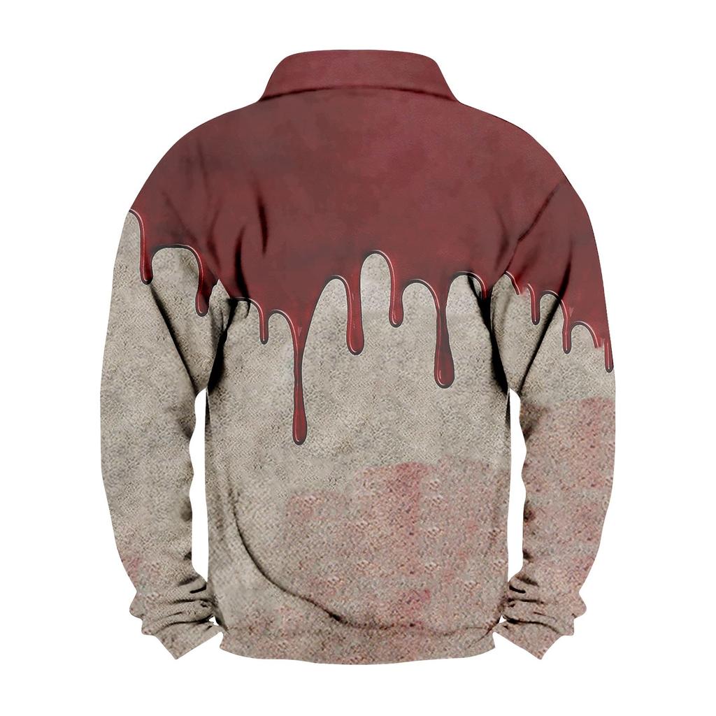 Весенне-осенняя мужская толстовка с воротником-стойкой на открытом воздухе, повседневные свитера, топы