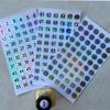 10 Sheets Small 1 To 300 Number Stickers Self Adhesive Number Stickers Set Numbering Letter Decals