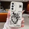 Чехол с рисунком сердца для Samsung Galaxy S24 S25 S26 Ultra S23 S22 S21 FE A17 A37 A57 A15 A16 A26 A34 A35 A36 A54 A55 A56 5G Чехол