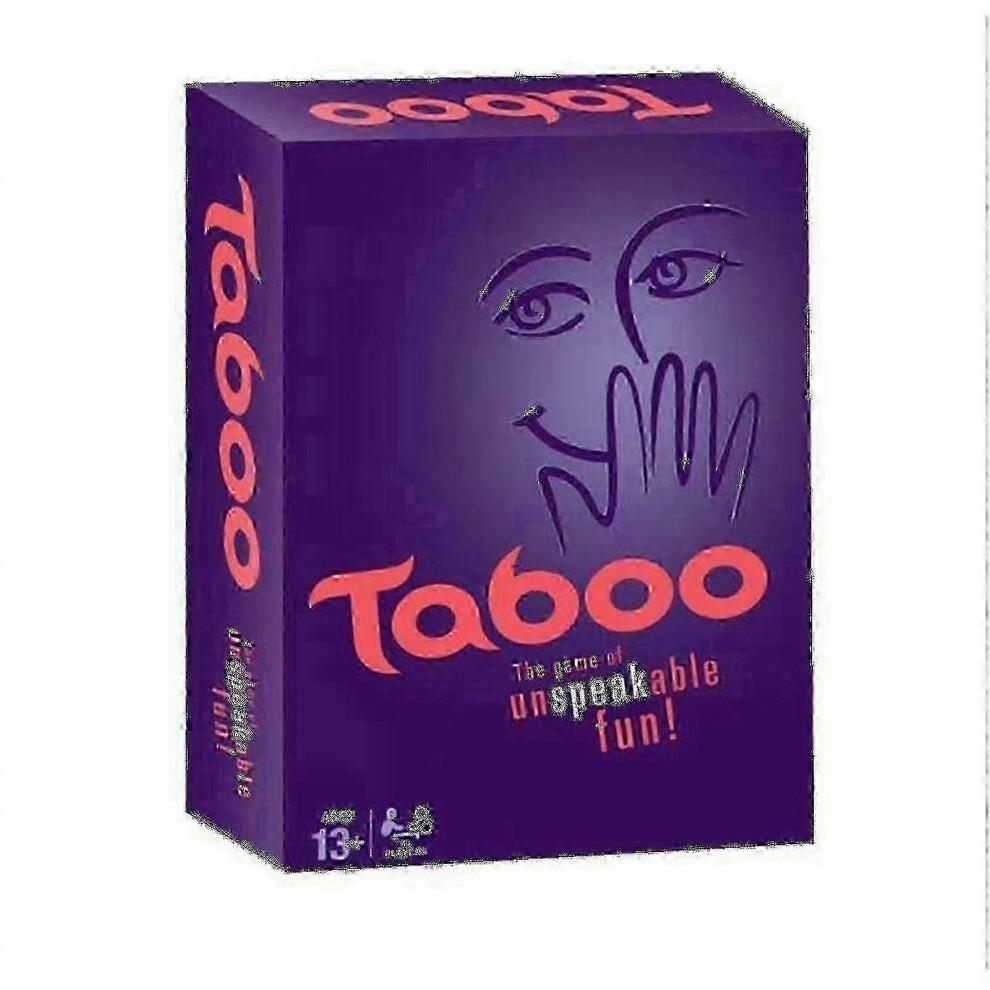 26-27 Taboo Game Classic Hourglass Timing Family Board Game WHBYV