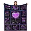 Christmas or birthday gifts Printed Blanket for Sofa Bed Travel Camping Living Room Office Conditioning Blanket