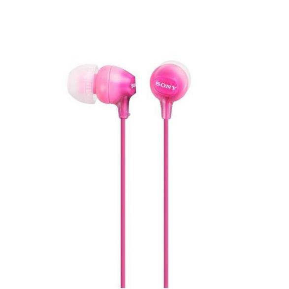Sony mdr-ex15lp pink wired in-ear headphones