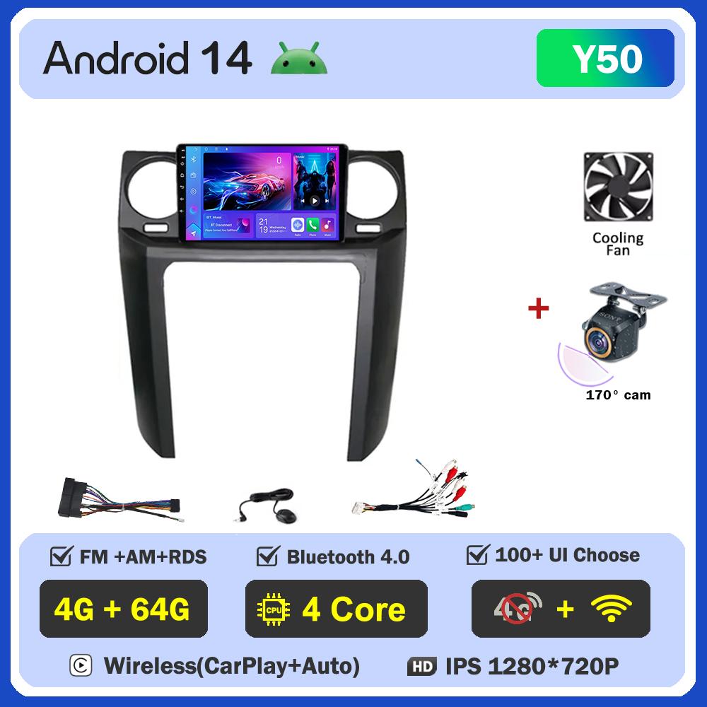 Для Land Rover Discovery 3 2004 - 2009 Carplay Auto Screen Wireless Android Auto Car Intelligent Systems AutoMotive 8 Core DSP